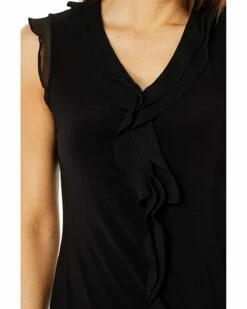 New ✔️ Tommy Hilfiger Shirts & Tops Sleeveless Mix Media Ruffle Front 😀 -Tommy Hilfiger Shop 71Z776sUpgL. AC SR736920