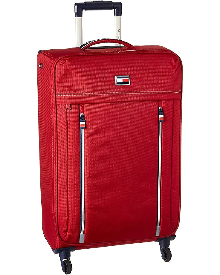 New 👏 Tommy Hilfiger Luggage 24" Casual XL Softside Upright 👏 1 New 👏 Tommy Hilfiger Luggage 24" Casual XL Softside Upright 👏