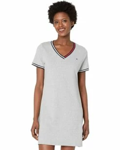 Cheap 🧨 Tommy Hilfiger Dresses Knit V-Neck T-Shirt✨ Dress ⭐ -Tommy Hilfiger Shop 71bt50qGluL. AC SR736920