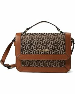 Flash Sale ⌛ Tommy Hilfiger Handbags Lucia-Top-Handle Crossbody-Cube Jacquard 👍
