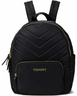 Hot Sale ⭐ Tommy Hilfiger Backpacks Charlize Backpack Solid Nylon ✔️