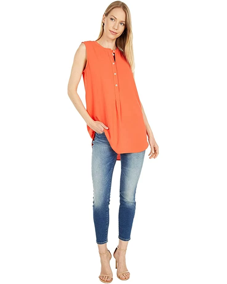 Buy ✨ Tommy Hilfiger Shirts & Tops Sleeveless Band Collar Blouse ⭐ 4 Buy ✨ Tommy Hilfiger Shirts & Tops Sleeveless Band Collar Blouse ⭐ - Image 4