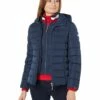 Top 10 ❤️ Tommy Hilfiger Coats & Outerwear Puffer Jacket with Global Trim 😍