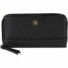 Best Sale 👏 Tommy Hilfiger Wallets Parker II Zip Around Wallet - Saffiano PVC 🛒