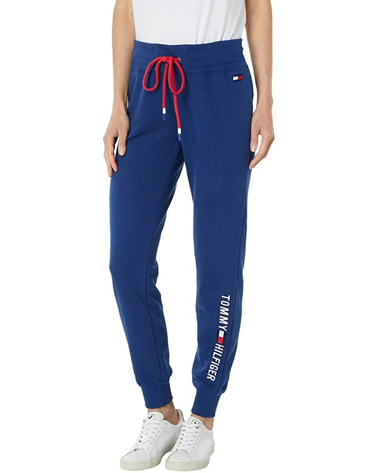 Best Pirce ⌛ Tommy Hilfiger Sport Pants Joggers with Embroidery and Cuff 💯 1 Best Pirce ⌛ Tommy Hilfiger Sport Pants Joggers with Embroidery and Cuff 💯