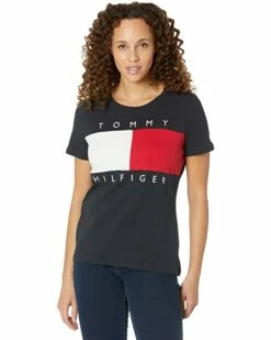 New ⌛ Tommy Hilfiger Shirts & Tops Hilfiger Flag T-Shirt ⭐ -Tommy Hilfiger Shop 71kMFwt0fXL. AC SR736920