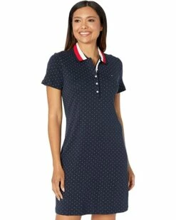 Buy ✨ Tommy Hilfiger🛒 Dresses Micro Polka Dot Polo✔️ Dress ❤️ -Tommy Hilfiger Shop 71lfnTrATsS. AC SR736920