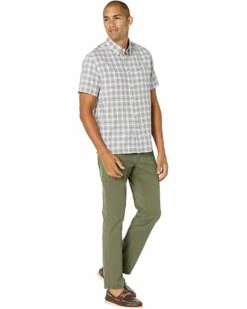 Cheapest ❤️ Tommy Hilfiger Shirts & Tops Essentials Short Sleeve Button-Down Shirt in Custom Fit ⭐ -Tommy Hilfiger Shop 71nMfprudpS. AC SR736920