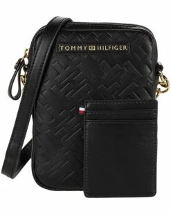 Best deal 👍 Tommy Hilfiger Handbags Boxed Set Phone Crossbody with Card Case Bias Embossed PVC 👍 -Tommy Hilfiger Shop 71nYTbajvzL. AC SR736920