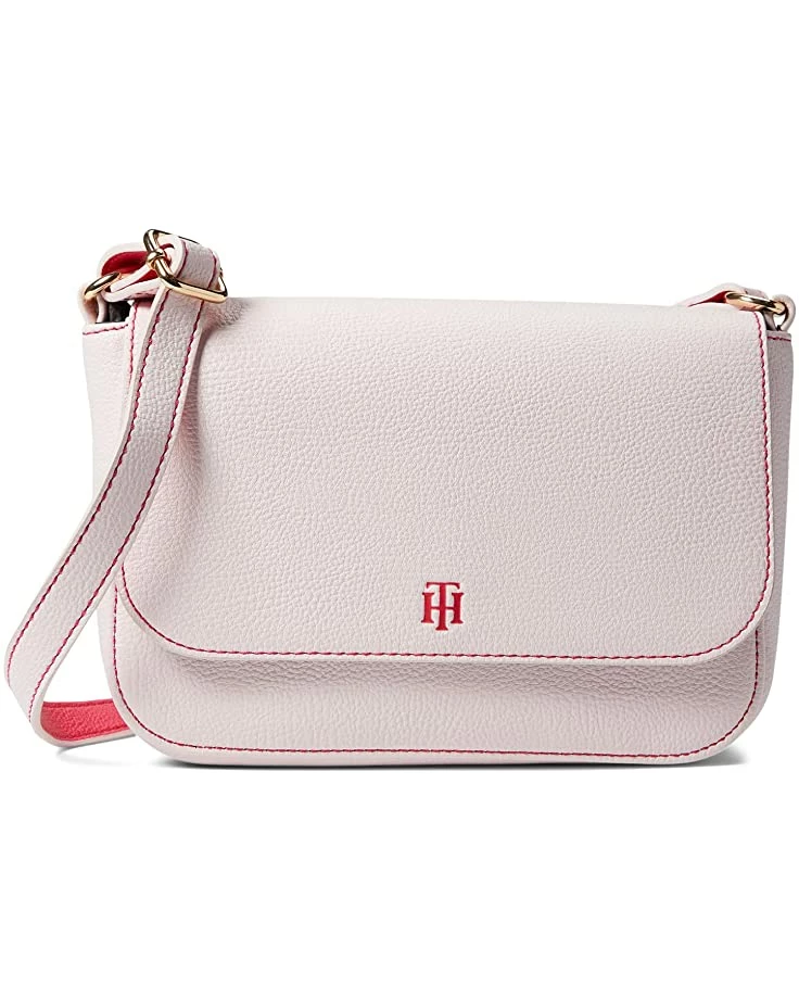 Budget 👍 Tommy Hilfiger Handbags Lynn II Flap Crossbody Pebble PVC 🛒 5 Budget 👍 Tommy Hilfiger Handbags Lynn II Flap Crossbody Pebble PVC 🛒 - Image 5