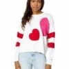 Discount 🛒 Tommy Hilfiger Sweaters Crop Double Heart Sweater 🌟