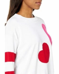 Discount 🛒 Tommy Hilfiger Sweaters Crop Double Heart Sweater 🌟 -Tommy Hilfiger Shop 71oBwukDFrL. AC SR736920