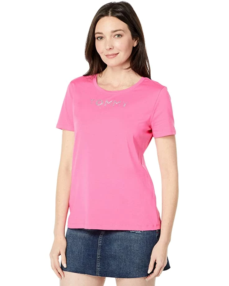 Hot Sale ❤️ Tommy Hilfiger Shirts & Tops Embellished T-Shirt 😀 7 Hot Sale ❤️ Tommy Hilfiger Shirts & Tops Embellished T-Shirt 😀 - Image 7