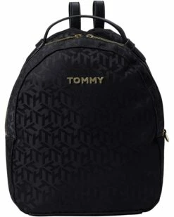 Wholesale 🎁 Tommy Hilfiger Backpacks Juliette - Small Backpack - TH Cube Jacquard Nylon ✔️