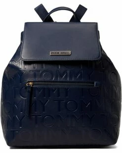 New ⌛ Tommy Hilfiger Backpacks Irene II-Flap Backpack-Embossed Tommy Smooth PVC 🎉 -Tommy Hilfiger Shop 71qssSYsVKL. AC SR736920