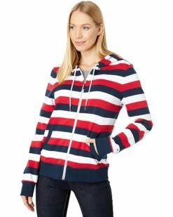 Best Sale 👍 Tommy Hilfiger Hoodies & Sweatshirts Stripe Zip Hoodie 🔥