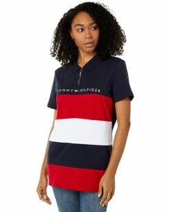 Buy ✨ Tommy Hilfiger Shirts & Tops Pieced Global Zip Polo ⌛ 9 Buy ✨ Tommy Hilfiger Shirts & Tops Pieced Global Zip Polo ⌛ -Tommy Hilfiger Shop 71wVbivLeeL. AC SR736920