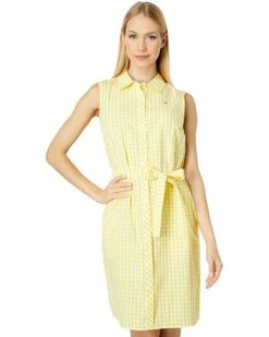 Cheapest ๐ Tommy Hilfiger Dresses Sleeveless Gingham Shirtdress ๐ 10 Cheapest ๐ Tommy Hilfiger Dresses Sleeveless Gingham Shirtdress ๐ -Tommy Hilfiger Shop 71x0qvuJUyL. AC SR736920