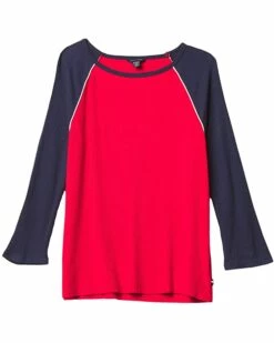 Wholesale 🔔 Tommy Hilfiger Kids Shirts & Tops 3/4 Sleeve Color-Block T-Shirt (Big Kids) 🔔