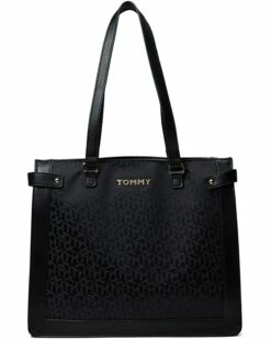 Hot Sale 🧨 Tommy Hilfiger Handbags Lucia-Tote-Cube Jacquard ❤️ -Tommy Hilfiger Shop 71zjb2VbCdL. AC SR736920