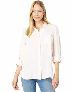 Coupon ✨ Tommy Hilfiger Shirts & Tops Roll Tab - Aero 😍