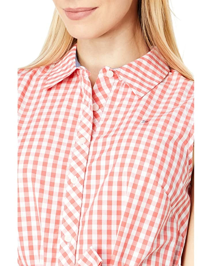 Cheapest ๐ Tommy Hilfiger Dresses Sleeveless Gingham Shirtdress ๐ 3 Cheapest ๐ Tommy Hilfiger Dresses Sleeveless Gingham Shirtdress ๐ - Image 3