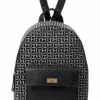 Cheapest ✨ Tommy Hilfiger Backpacks Tiffany II - Medium Dome Backpack - Square Monogram Jacquard w/ Pebble PVC 🤩