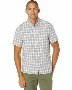Cheapest ❤️ Tommy Hilfiger Shirts & Tops Essentials Short Sleeve Button-Down Shirt in Custom Fit ⭐