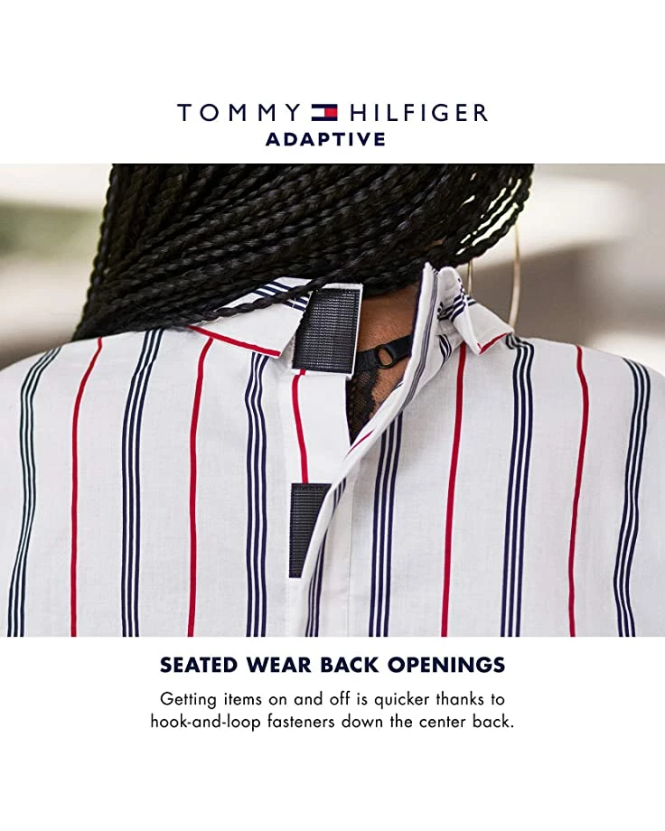 Deals ⭐ Tommy Hilfiger Adaptive Shirts & Tops Seated Fit Plaid Short Sleeve Shirt 👏 4 Deals ⭐ Tommy Hilfiger Adaptive Shirts & Tops Seated Fit Plaid Short Sleeve Shirt 👏 - Image 4