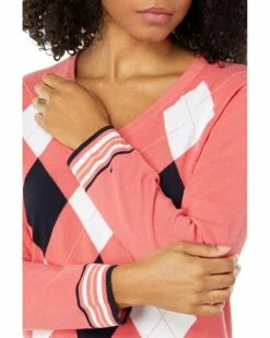 Best Pirce 🥰 Tommy Hilfiger Sweaters Argyle Ivy Sweater ⭐ -Tommy Hilfiger Shop 816LNUZ2EqL. AC SR736920