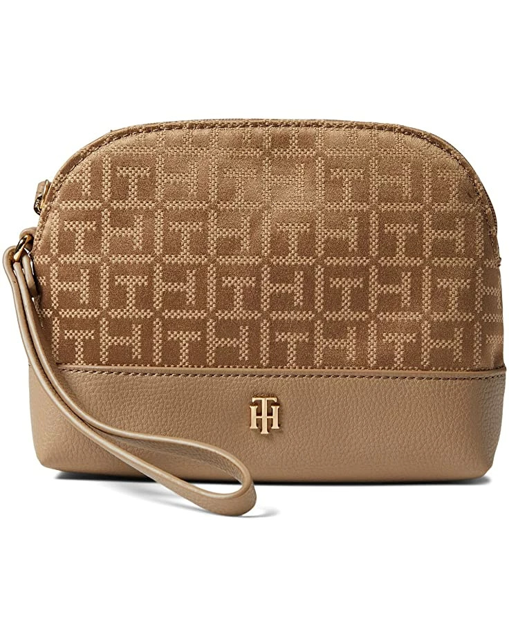 Promo ⌛ Tommy Hilfiger Handbags Lynn II Small Dome Wristlet Square Monogram Jacquard 💯 5 Promo ⌛ Tommy Hilfiger Handbags Lynn II Small Dome Wristlet Square Monogram Jacquard 💯 - Image 5