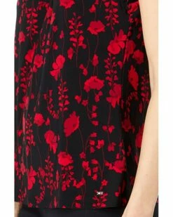 Budget 🎁 Tommy Hilfiger Shirts & Tops Sleeveless Floral Knot Neck Knit ✨ -Tommy Hilfiger Shop 81AJDL2TzTL. AC SR736920