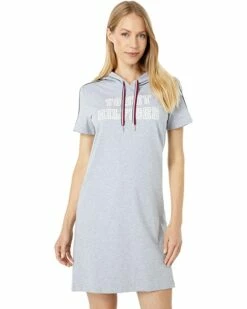 Discount ✔️ Tommy Hilfiger😉 Dresses Logo Tape Hoodie Dress ⭐