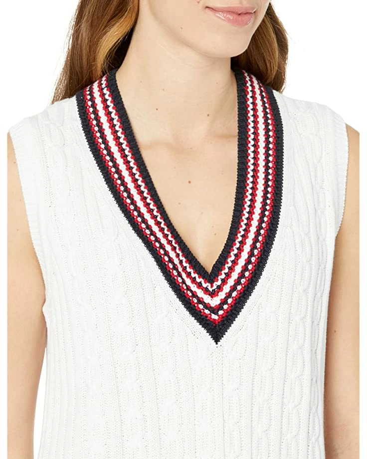 Wholesale 🥰 Tommy Hilfiger Sweaters Global V-Neck Sweater Vest ⭐ 3 Wholesale 🥰 Tommy Hilfiger Sweaters Global V-Neck Sweater Vest ⭐ - Image 3