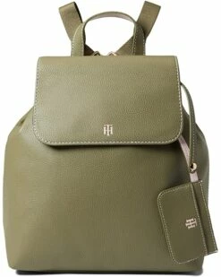 Top 10 ⭐ Tommy Hilfiger Backpacks Lynn II Flap Backpack w/ Pouch Pebble PVC ❤️ -Tommy Hilfiger Shop 81DOeuyOOBL. AC SR736920