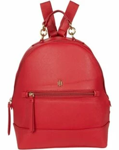 Budget ✔️ Tommy Hilfiger Backpacks Parker II Medium Dome Backpack - Saffiano PVC ⌛