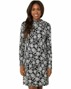 Deals ✨ Tommy Hilfiger Dresses Long Sleeve Printed Jersey Dress 🛒