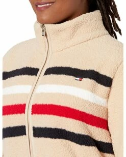 Cheap 🛒 Tommy Hilfiger Coats & Outerwear Stripe Sherpa Jacket 😍 -Tommy Hilfiger Shop 81GxpSkM57L. AC SR736920
