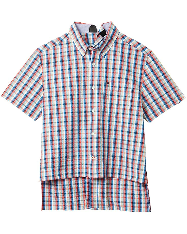 Deals ⭐ Tommy Hilfiger Adaptive Shirts & Tops Seated Fit Plaid Short Sleeve Shirt 👏 1 Deals ⭐ Tommy Hilfiger Adaptive Shirts & Tops Seated Fit Plaid Short Sleeve Shirt 👏