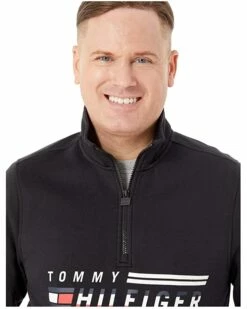 Best Sale 🛒 Tommy Hilfiger Adaptive Hoodies & Sweatshirts Signature Mockneck Sweatshirt 🥰 -Tommy Hilfiger Shop 81HJ05EQxCL. AC SR736920