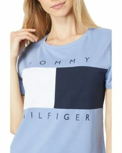 Coupon 💯 Tommy Hilfiger Dresses Short Sleeve Big Flag⌛ Dress ⭐ -Tommy Hilfiger Shop 81Hfs54tE1L. AC SR736920