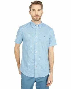 Budget 🧨 Tommy Hilfiger Adaptive Shirts & Tops Charles Magnetic Short Sleeve Button Shirt Custom Fit ✨