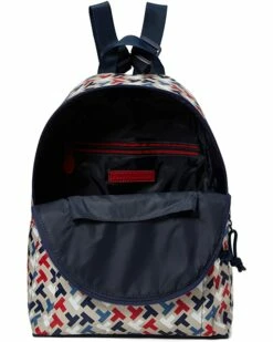 Coupon 🥰 Tommy Hilfiger Backpacks Erin II Medium Dome Backpack w/ Pouch Bias Multi Print Nylon 😉 -Tommy Hilfiger Shop 81IuV2qhlRL. AC SR736920