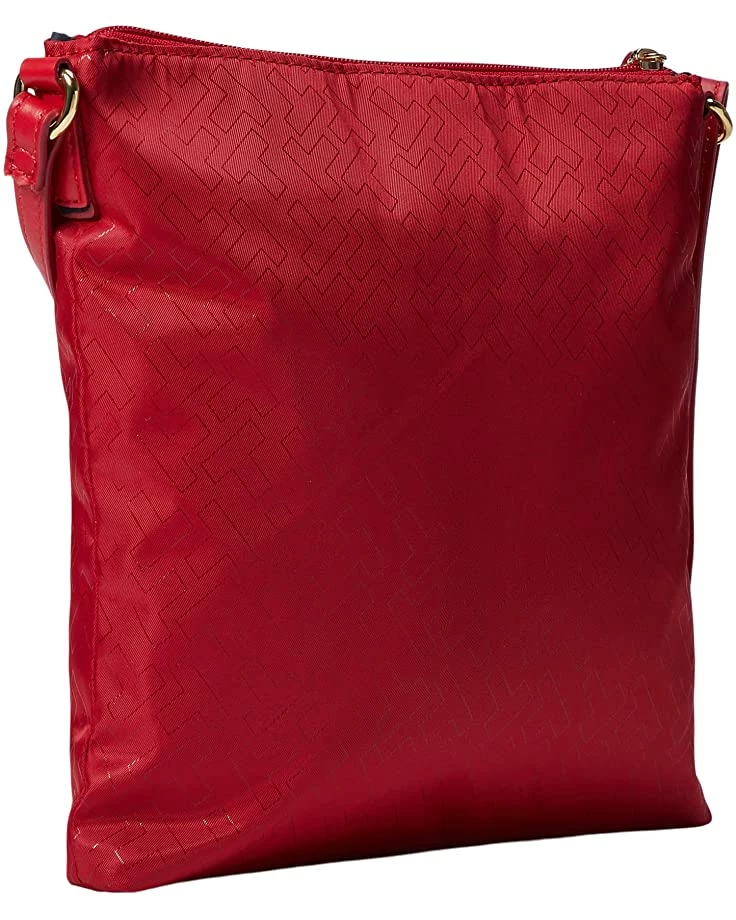 Cheapest 🧨 Tommy Hilfiger Handbags Cynthia II - North/South Crossbody - TH Bias Outline Matte Shine Nylon ✔️ 2 Cheapest 🧨 Tommy Hilfiger Handbags Cynthia II - North/South Crossbody - TH Bias Outline Matte Shine Nylon ✔️ - Image 2