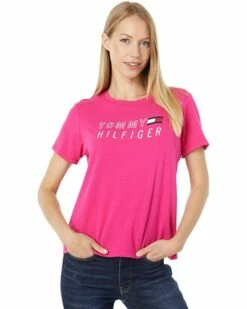 Buy ✔️ Tommy Hilfiger Sport Shirts & Tops Short Sleeve Graphic Crew 🛒