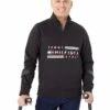 Best Sale 🛒 Tommy Hilfiger Adaptive Hoodies & Sweatshirts Signature Mockneck Sweatshirt 🥰