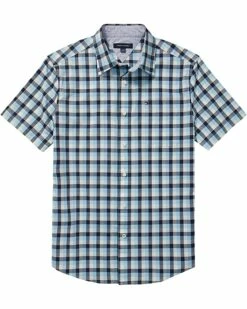 Flash Sale 🥰 Tommy Hilfiger Adaptive Shirts & Tops Magnetic Button Shirt Short Sleeve Custom Fit 😉