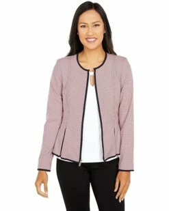 Outlet ✨ Tommy Hilfiger Coats & Outerwear Peplum Zip Front Jacket 🌟