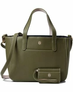 Cheapest ✨ Tommy Hilfiger Handbags Lynn II Convertible Shopper w/ Pouch Pebble PVC 😍 9 Cheapest ✨ Tommy Hilfiger Handbags Lynn II Convertible Shopper w/ Pouch Pebble PVC 😍 -Tommy Hilfiger Shop 81QM3842o4L. AC SR736920