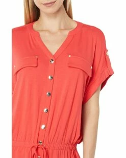 Best reviews of ⭐ Tommy Hilfiger Shirts & Tops Short Sleeve Button Front Waist Tie Knit ⭐ -Tommy Hilfiger Shop 81TO8PKzOL. AC SR736920